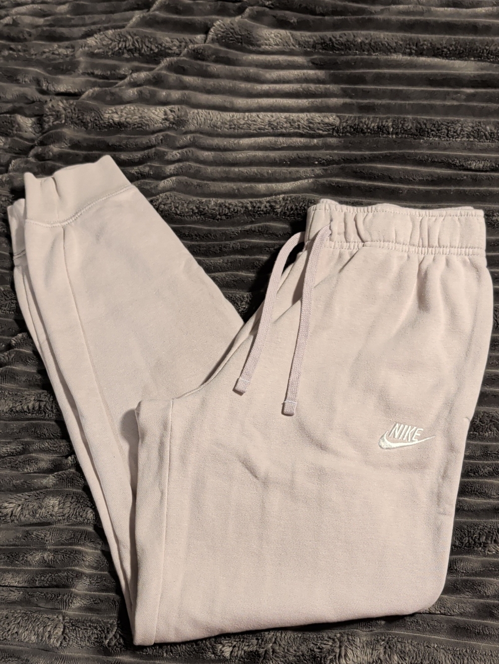 Nike Light Pink Women's Jogger Sweatpants with Drawstring